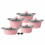 سرویس پخت و پز 12 پارچه ام جی اس مدل کره ای KC