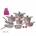 سرویس پخت و پز 16 پارچه ام جی اس مدل کره ای C - Image 3